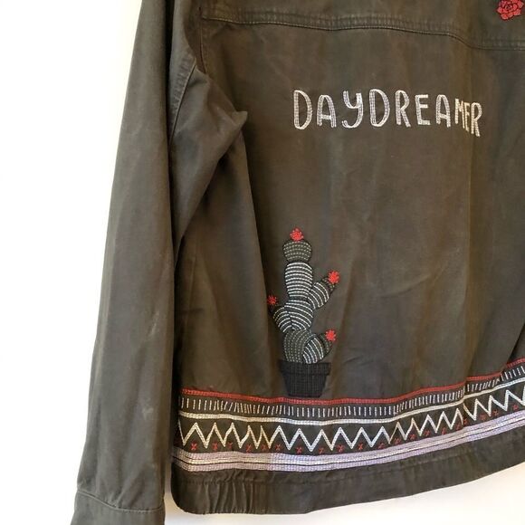 Cmaddie "Daydreamer" Embroidered Utility Jacket - Picture 8 of 10